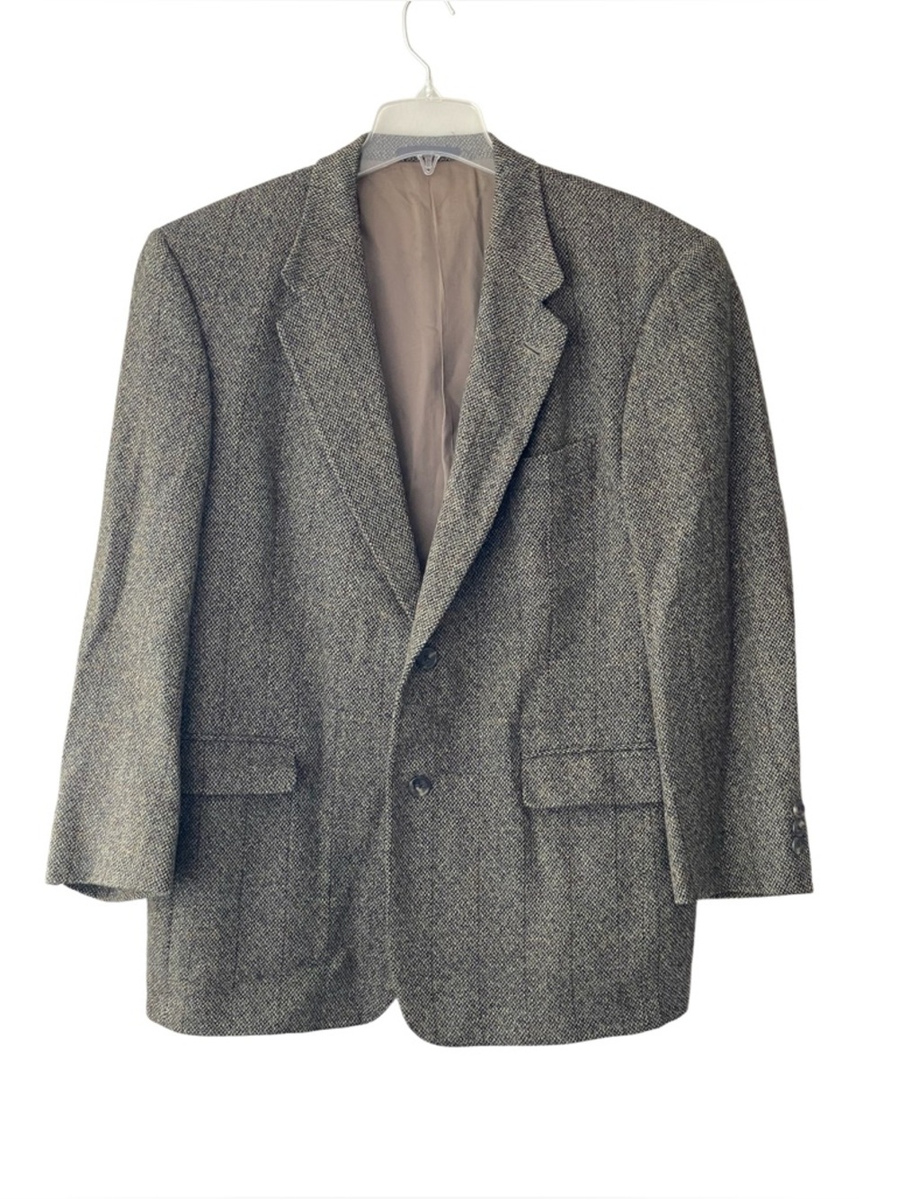 Men’s Burberry Blazer For Leon’s Closet Tweed Wool Size 42 S